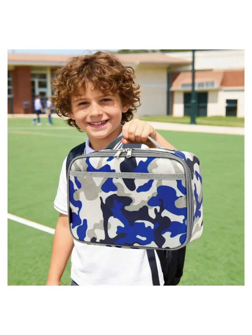 Insulated Soft Lunch Bag Mini Cooler Thermal Meal Tote for Back to School
